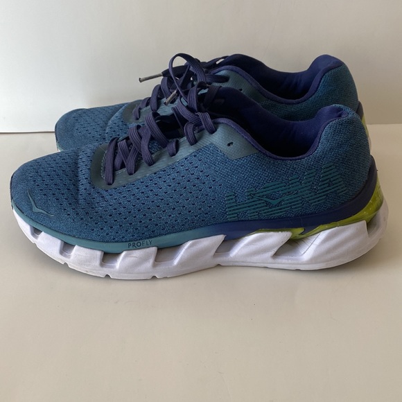 Hoka One One Elevon Storm Blue shoes -Sz 8.5 - Picture 3 of 15